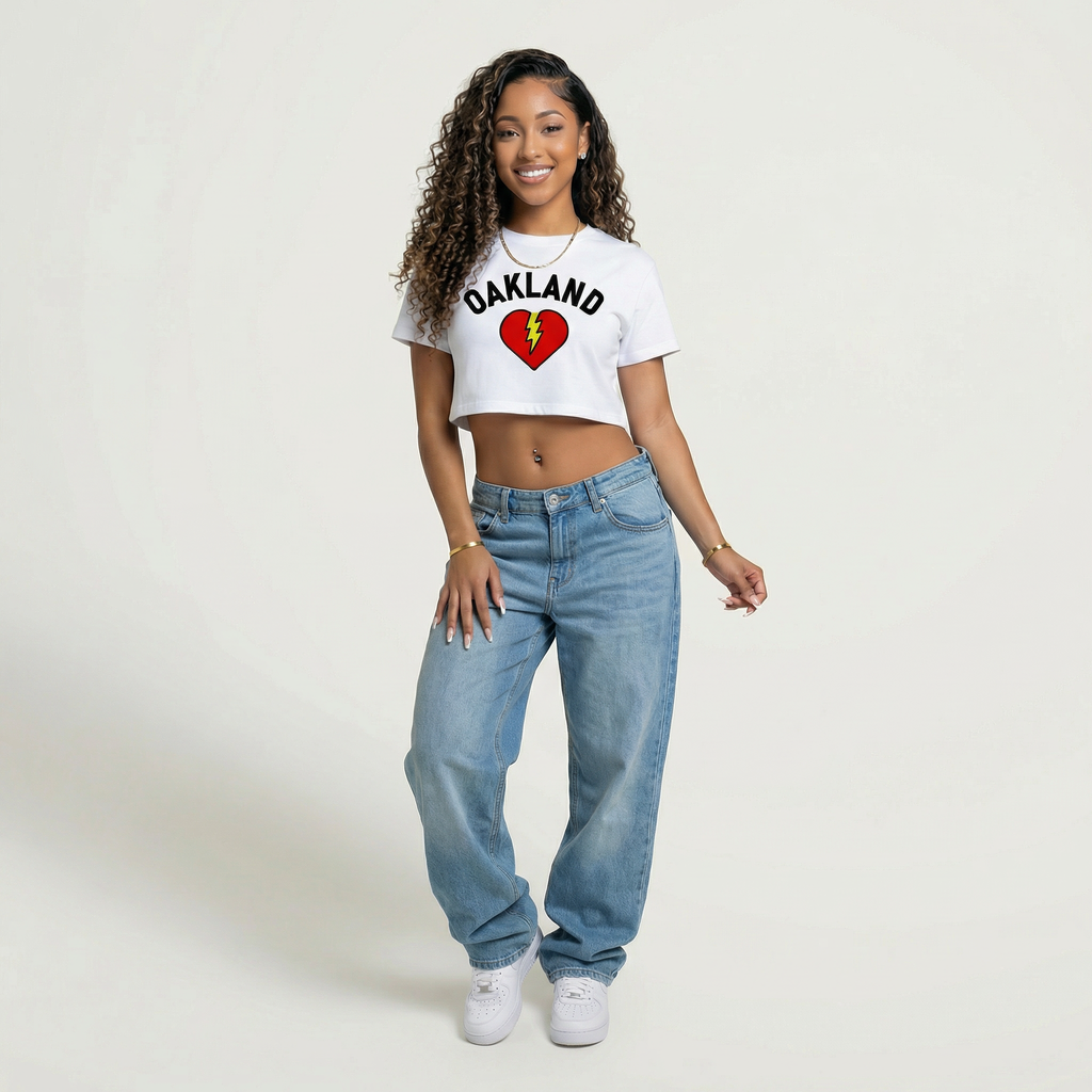 Oakland Relaxed Crop Top