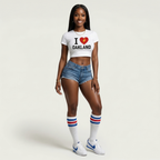 I Love Oakland Relaxed Crop Top