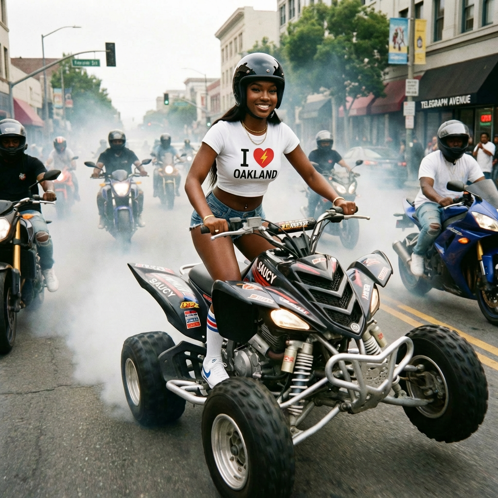 I Love Oakland Relaxed Crop Top