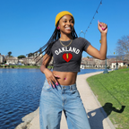 Oakland Snow Washed Crop Top