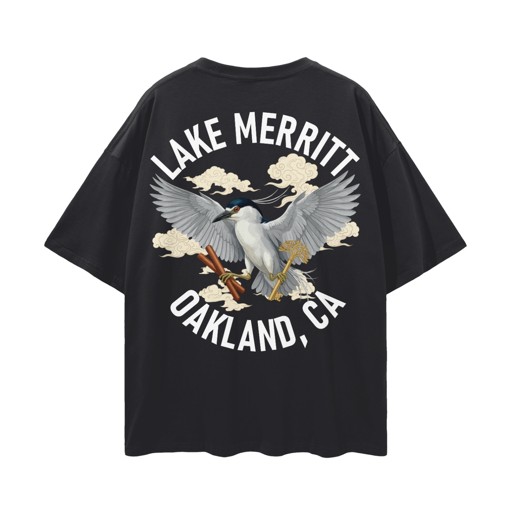 Lake Merritt Night Heron Black