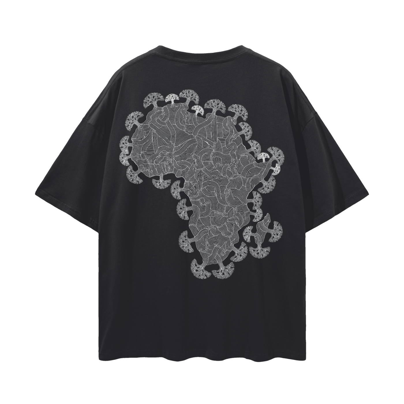 OAKfrica African Continent Black