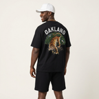 Oakland Tiger Oak Tree Black