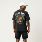 Vintage Washed Oakland Tiger Black